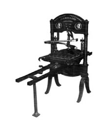 Image of a printing press